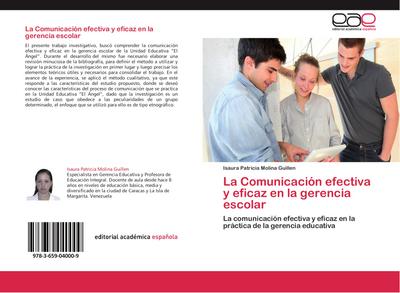 La Comunicación efectiva y eficaz en la gerencia escolar