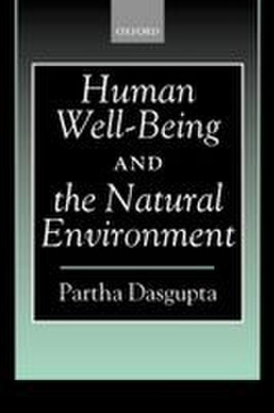 Human Well-Being and the Natural Environment