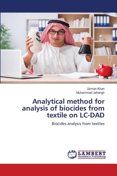 Analytical method for analysis of biocides from textile on LC-DAD