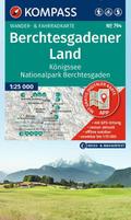 KOMPASS Wanderkarte 794 Berchtesgadener Land, Königssee, Nationalpark Berchtesgaden 1:25.000