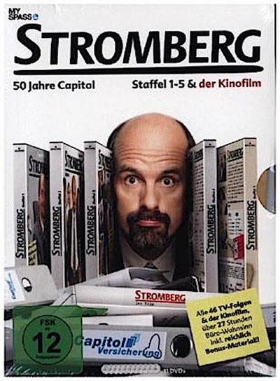 Stromberg-Box - Staffel 1-5 + Film, 11 DVD