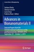 Advances in Bionanomaterials II