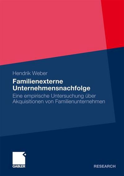 Familienexterne Unternehmensnachfolge