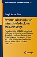 Advances in Human Factors in Wearable Technologies and Game Design