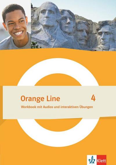 Orange Line 4. Workbook mit Audios und interaktiven Übungen Klasse 8