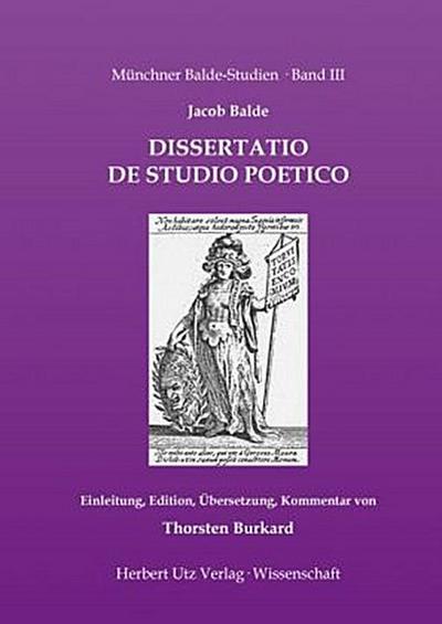Jacob Balde: Dissertatio de studio poetico (1658)