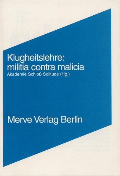 Klugheitslehre:Militia