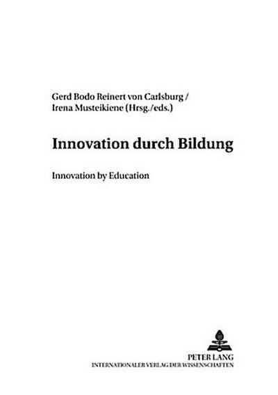 Innovation durch Bildung- Innovation by Education