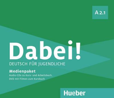 Dabei! A2.1: Deutsch für Jugendliche.Deutsch als Fremdsprache / Medienpaket
