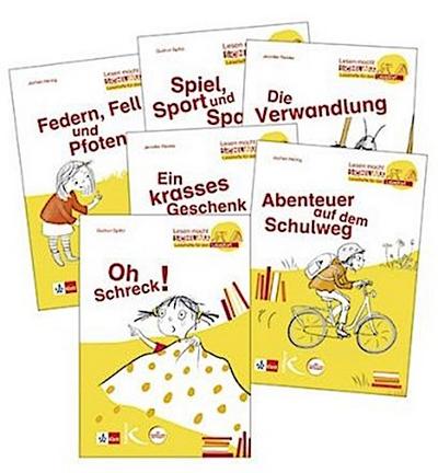 Lesen macht schlau! Paket 1, 6 Hefte