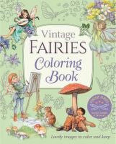 Vintage Fairies Coloring Book