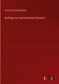 Beiträge zur Geometrie des Dreiecks