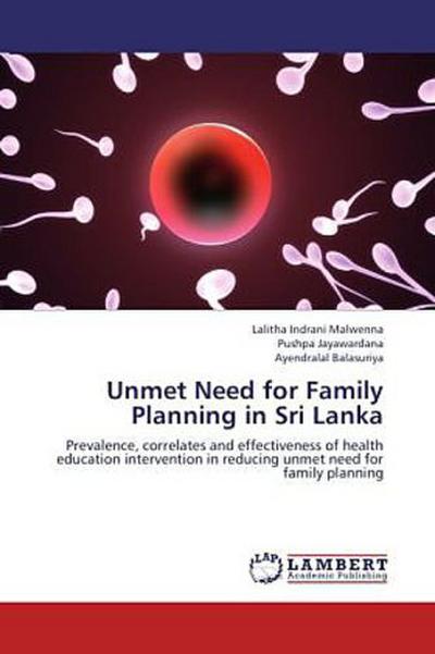 Unmet Need for Family Planning in Sri Lanka