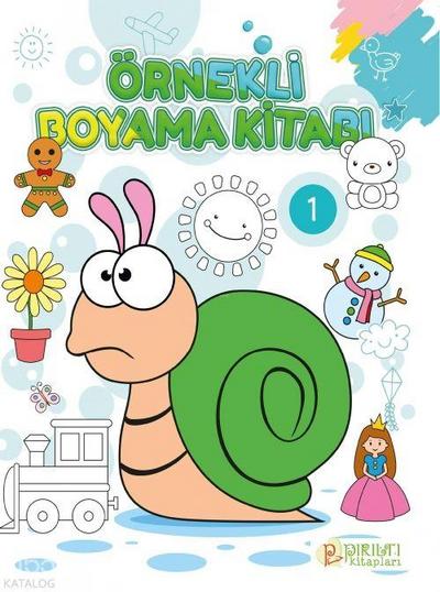 Örnekli Boyama Kitabi - 1