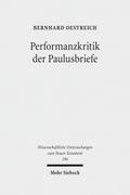 Performanzkritik der Paulusbriefe