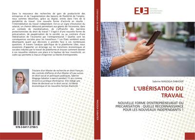 L’UBÉRISATION DU TRAVAIL