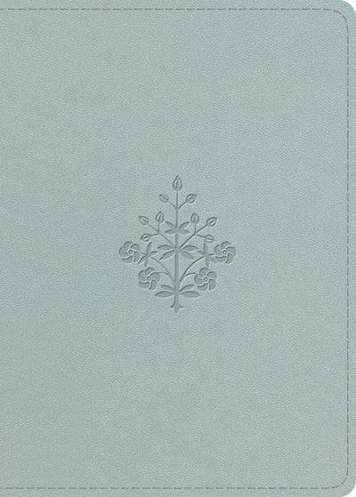 ESV Large Print Value Personal Size Bible (Trutone, River Stone, Branch Design)