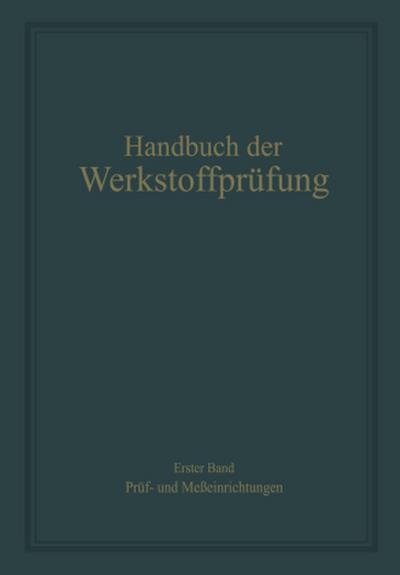 Prüf- und Meßeinrichtungen