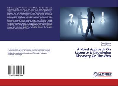 A Novel Approach On Resource & Knowledge Discovery On The Web