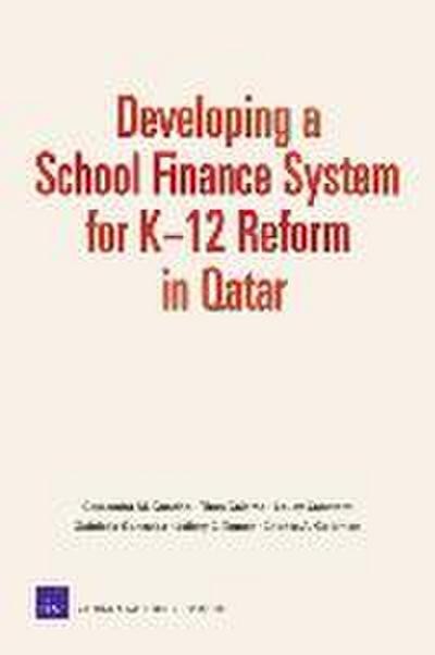 Developing a School Finance System for K12 Reform in Qatar
