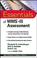 Essentials of WMS-III Assessment