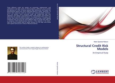 Structural Credit Risk Models