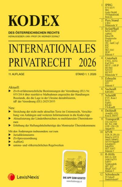 KODEX Internationales Privatrecht 2026