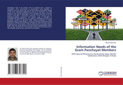 Information Needs of the Gram Panchayat Members
