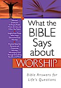 What the Bible Says about Worship