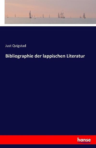 Bibliographie der lappischen Literatur