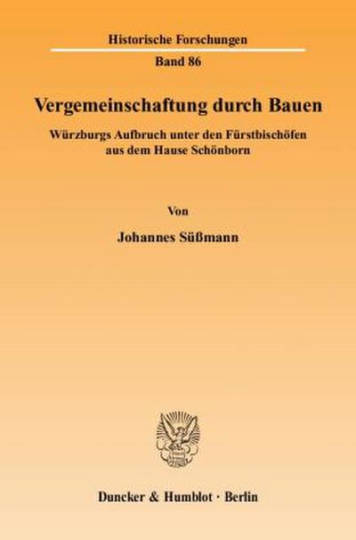 Vergemeinschaftung durch Bauen.