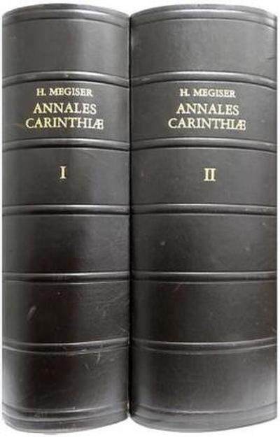 Annales Carinthiae, 2 Teile. Bd.1+2