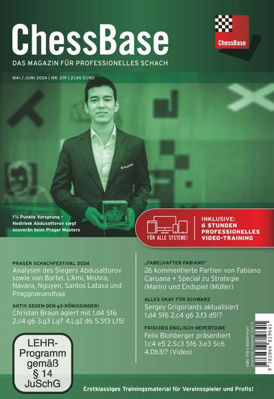 ChessBase Magazin # 219 (Mai / Juni 2024)