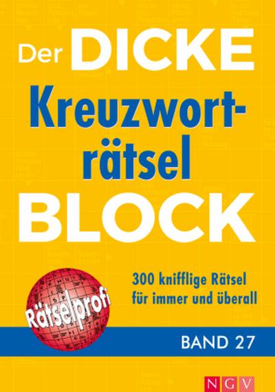 Der dicke Kreuzworträtsel-Block. Bd.27