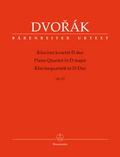 Quartett D-Dur op.23für Klavier, Violine, Viola und Violoncello