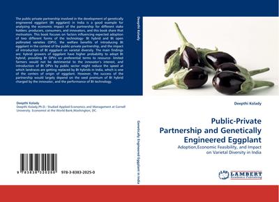 Public-Private Partnership and Genetically Engineered Eggplant