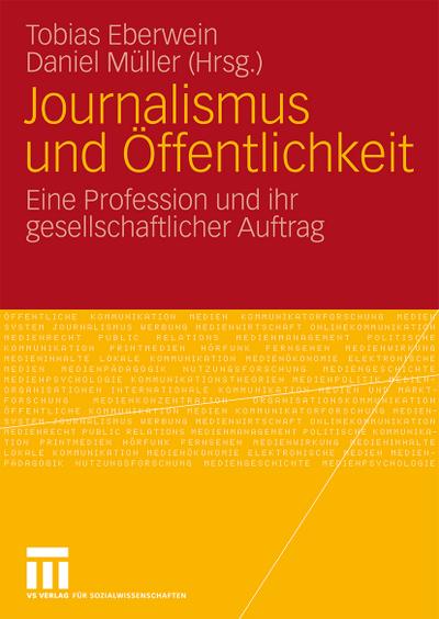 Journalismus und Öffentlichkeit