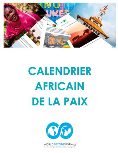 Calendrier Africain De La Paix