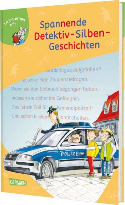 LESEMAUS zum Lesenlernen Sammelbände: Spannende Detektiv-Silben-Geschichten