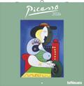 Picasso 2026 - Wand-Kalender - Broschüren-Kalender - 30x30 - 30x60 geöffnet - Kunst-Kalender