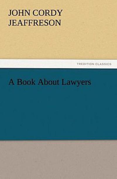 A Book About Lawyers