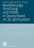 Bevölkerungsforschung und Politik in Deutschland i