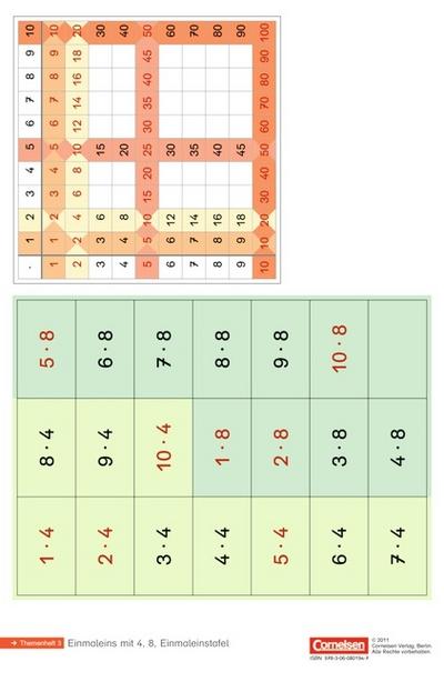 Einstern - Mathematik - Kartonbeilagen zu allen Ausgaben - Band 2