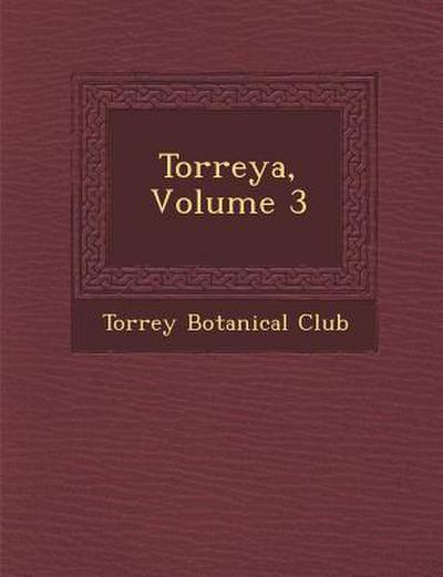 Torreya, Volume 3