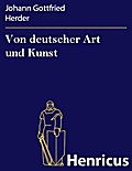 Von deutscher Art und Kunst