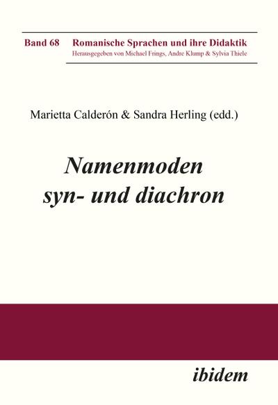 Namenmoden syn- und diachron