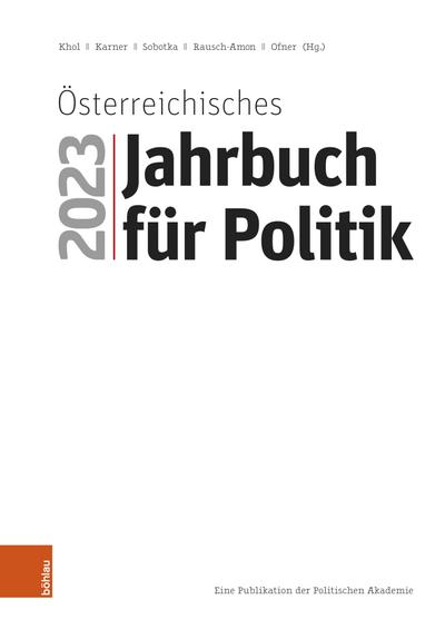 Österreichisches Jahrbuch für Politik 2023