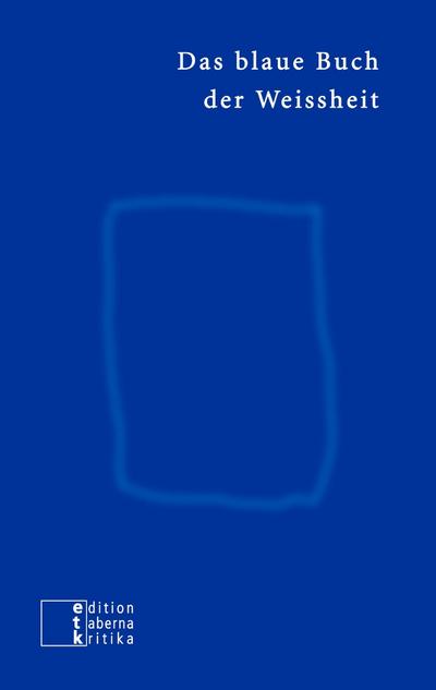 Das blaue Buch der Weissheit