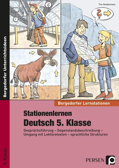 Heidemann, T: Stationenlernen Deutsch 5. Klasse