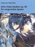 10 Studien für vorgerückte Spieler op.49für Viola